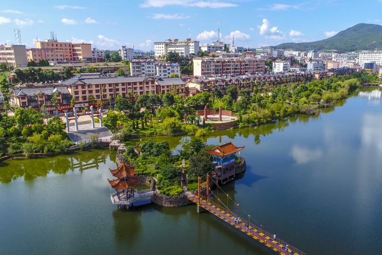 投入使用的查姆湖保护开发工程 投入使用的查姆湖保护开发工程